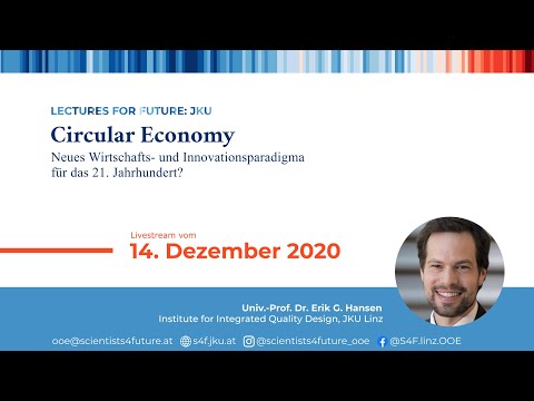 &quot;Circular Economy | Kreislaufwirtschaft&quot; von Erik Hansen | Lectures4Future JKU