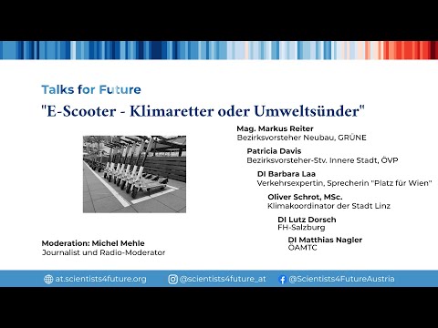 E-Scooter - Klimaretter oder Umweltsünder | Talk for Future